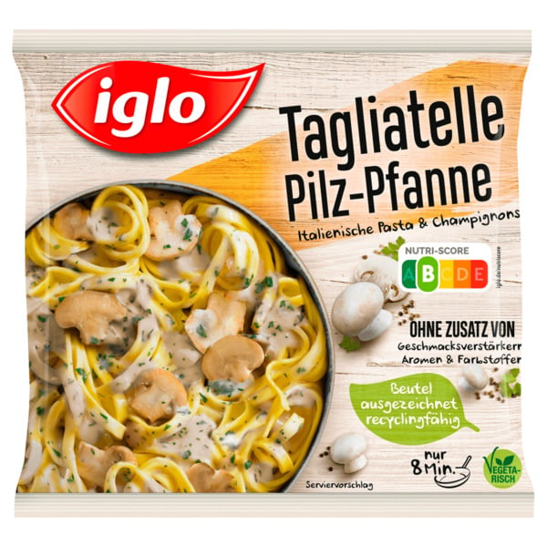 Bild 1 von Iglo Fertiggericht Tagliatelle Pilz-Pfanne