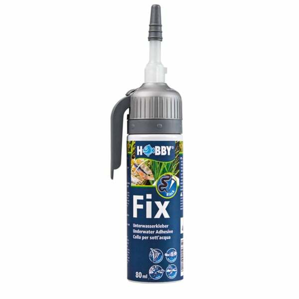 Bild 1 von Hobby Fix Unterwasserkleber Kartusche 80ml schwarz