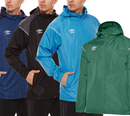 Bild 1 von umbro Hooded Shower Jacket Herren Wind-Jacke Regen-Jacke Übergangs-Jacke 65299U in verschiedenen Farben