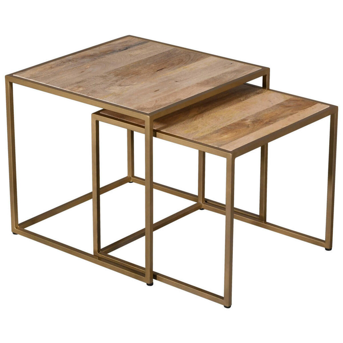 Bild 1 von MID.YOU BEISTELLTISCHSET Natur, Gold