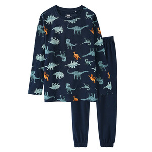 Jungen Schlafanzug mit Dino-Allover