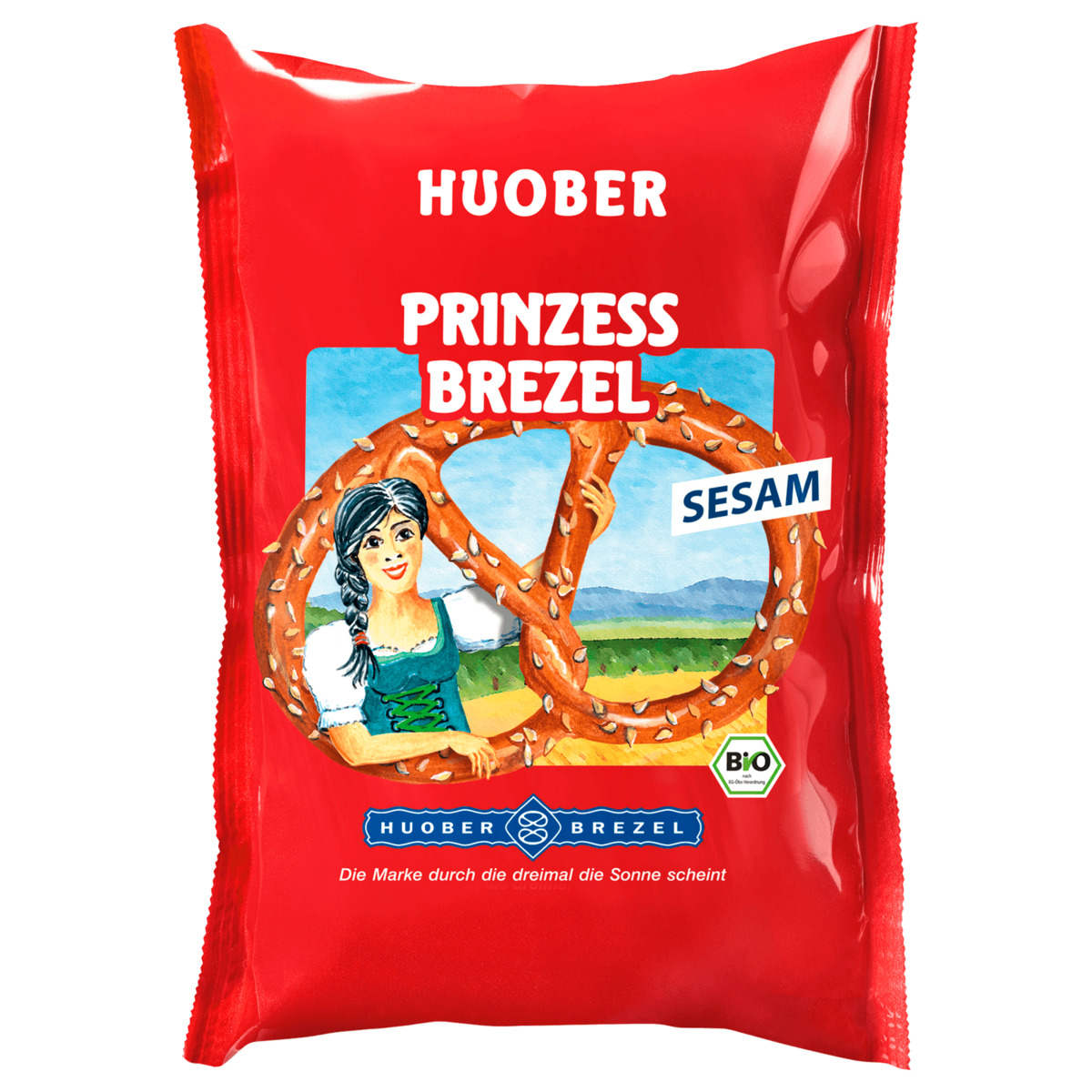 Bild 1 von Huober Bio Prinzess Brezel mit Sesam 125g