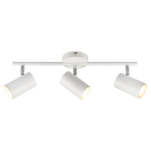 Deckenstrahler Robert, 3er-Spot, weiß/matt