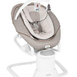 Graco SCHAUKELWIPPE Weiß, Hellgrau, Beige