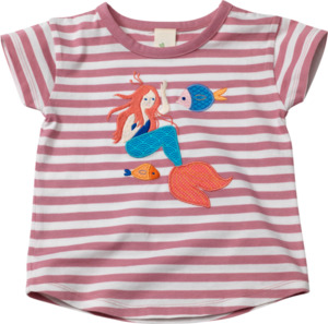 ALANA Kinder Shirt, Gr. 98, aus Bio-Baumwolle, rosa