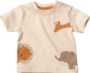 ALANA Baby Shirt, Gr. 62, aus Bio-Baumwolle, beige