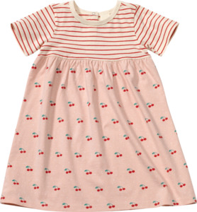 ALANA Kinder Kleid, Gr. 92, aus Bio-Baumwolle, rosa