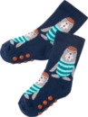 Bild 1 von PUSBLU Kinder ABS Socken, Gr. 23/26, mit Baumwolle, blau