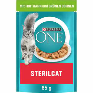 PURINA ONE STERILCAT in Sauce Truthahn 26x85g