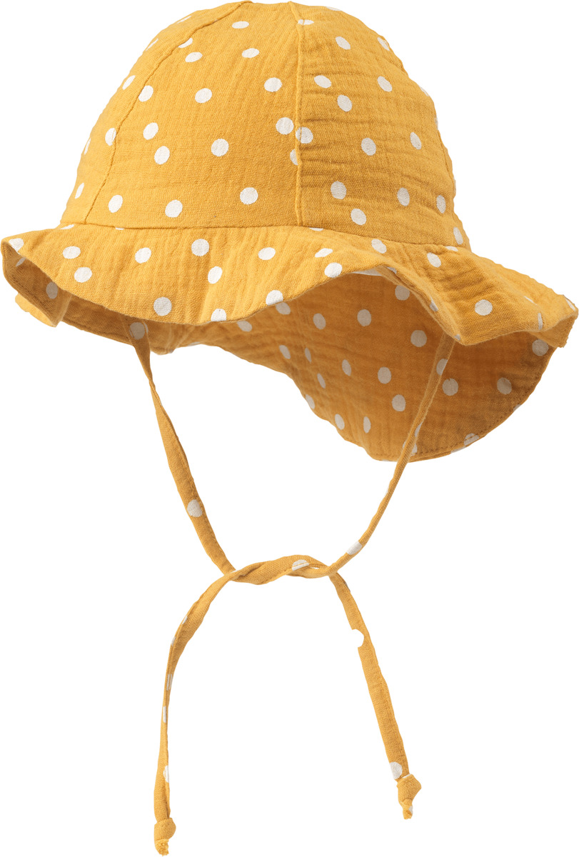 Bild 1 von ALANA Baby Mütze, Gr. 44/45, aus Bio-Baumwolle, gelb