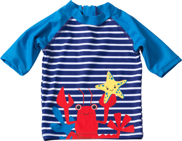 Bild 1 von PUSBLU Kinder UV Shirt, Gr. 92, blau