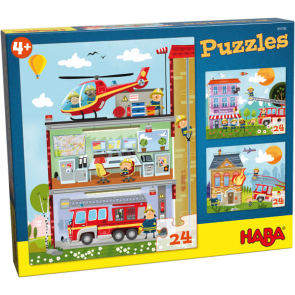 Bild 1 von Puzzles Kleine Feuerwehr HABA 304186