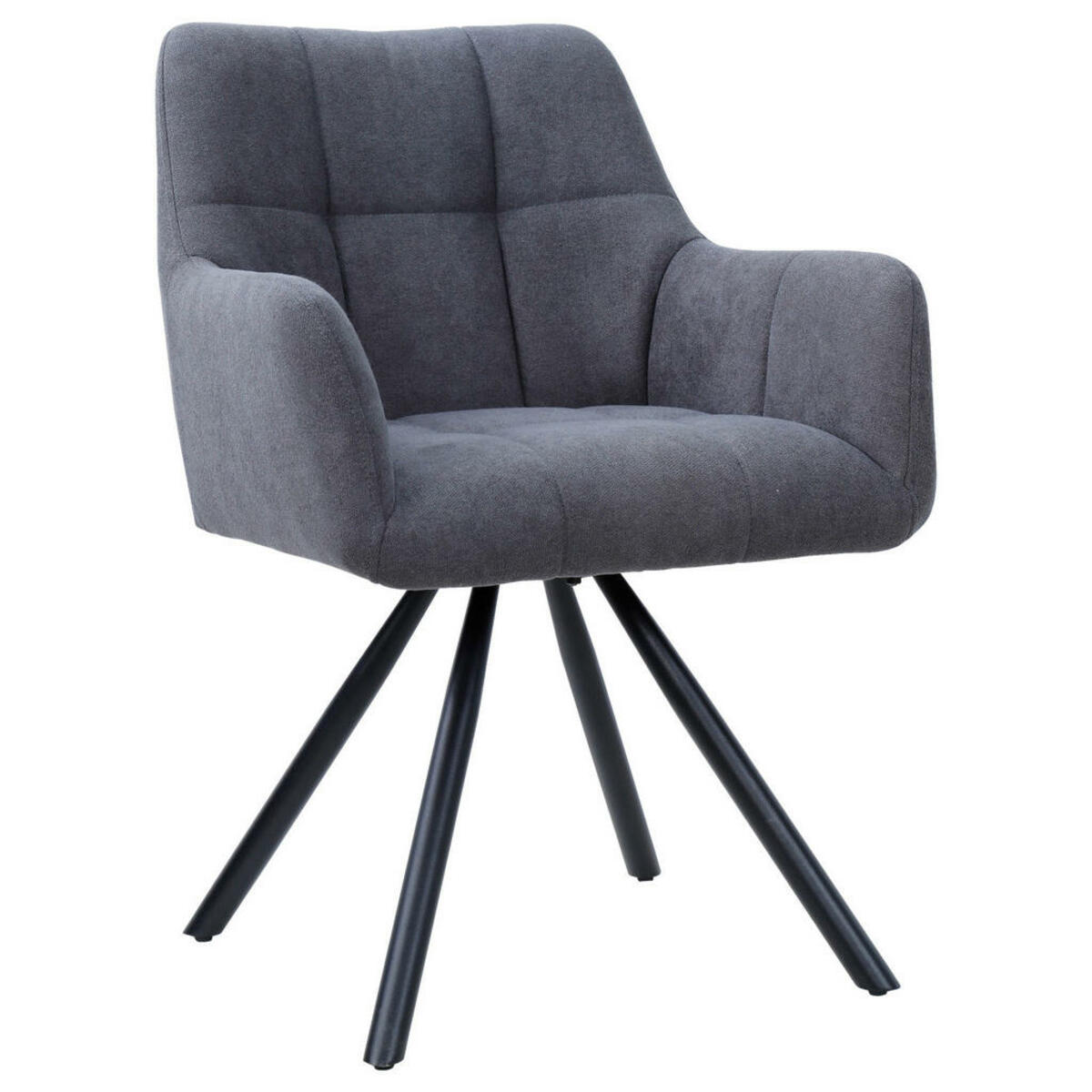 Bild 1 von Hom`in ARMLEHNSTUHL Schwarz, Dunkelgrau