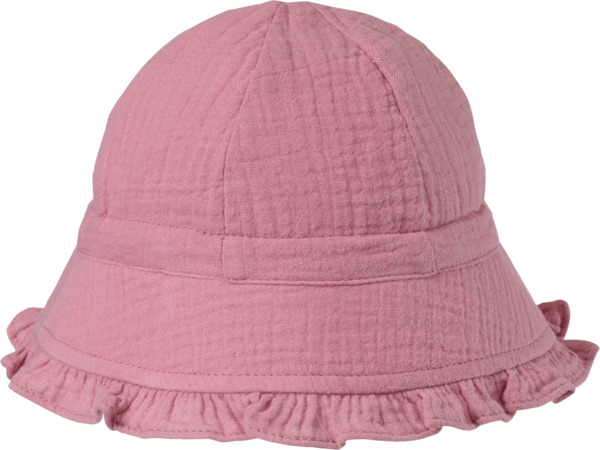 Bild 1 von ALANA Kinder Hut, Gr. 52/53, aus Bio-Baumwolle, rosa