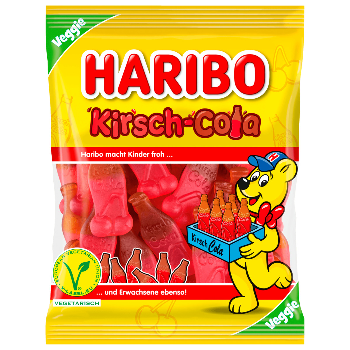 Bild 1 von Haribo Kirsch-Cola vegetarisch 175g