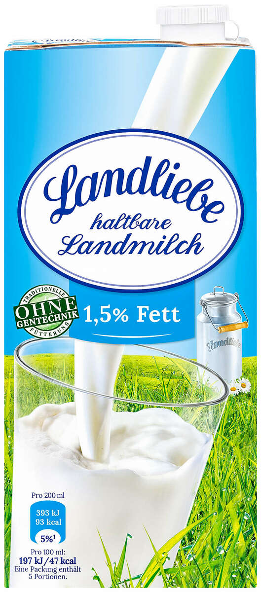 Bild 1 von LANDLIEBE Haltbare Landmilch