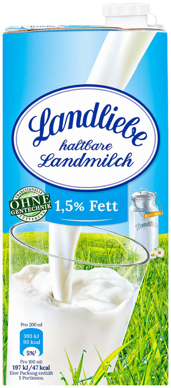 Bild 1 von LANDLIEBE Haltbare Landmilch