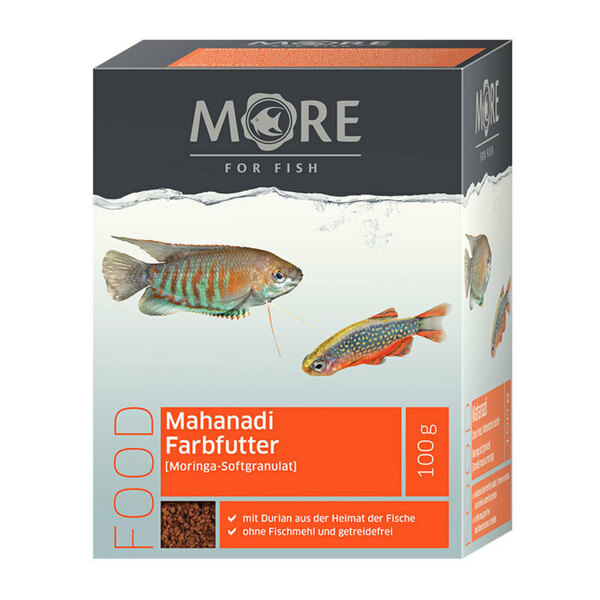 Bild 1 von MORE FOR FISH Mahanadi Farbfutter 100 g