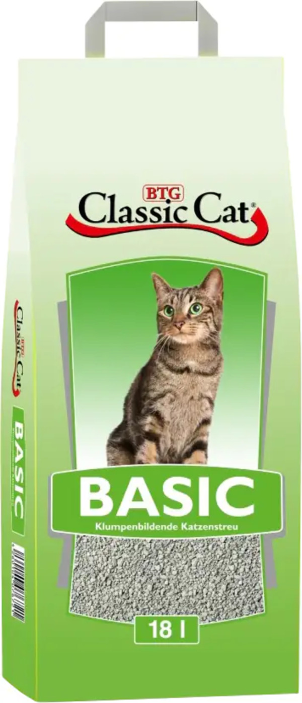 Bild 1 von Classic Cat Basic Katzenstreu 18 L