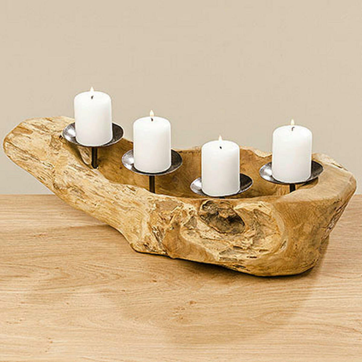 Bild 1 von X-Mas KERZENHALTER Teak