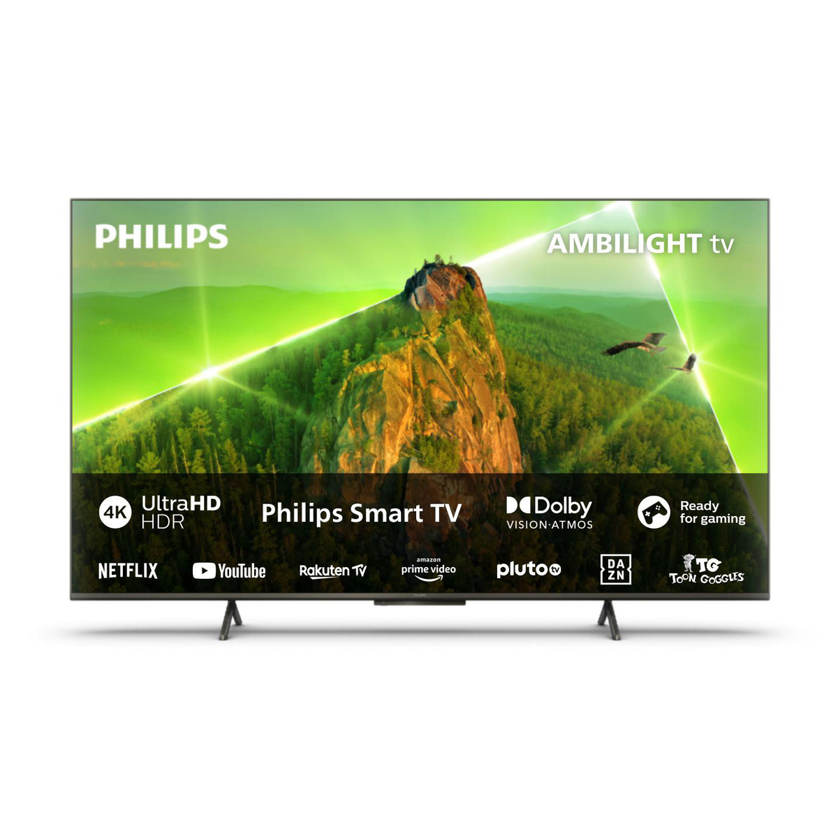 Bild 1 von PHILIPS 55PUS8108/12 4K LED Ambilight TV (Flat, 55 Zoll / 139 cm, UHD 4K, SMART TV, Ambilight, Philips Smart TV)