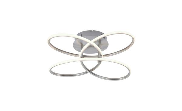 Bild 1 von LED Deckenleuchte silber Maße (cm): B: 60 H: 18 T: 60 Lampen & Leuchten