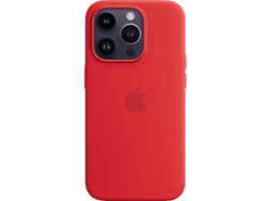 APPLE Silikon Case mit MagSafe, Backcover, Apple, iPhone 14 Pro, Product-Red