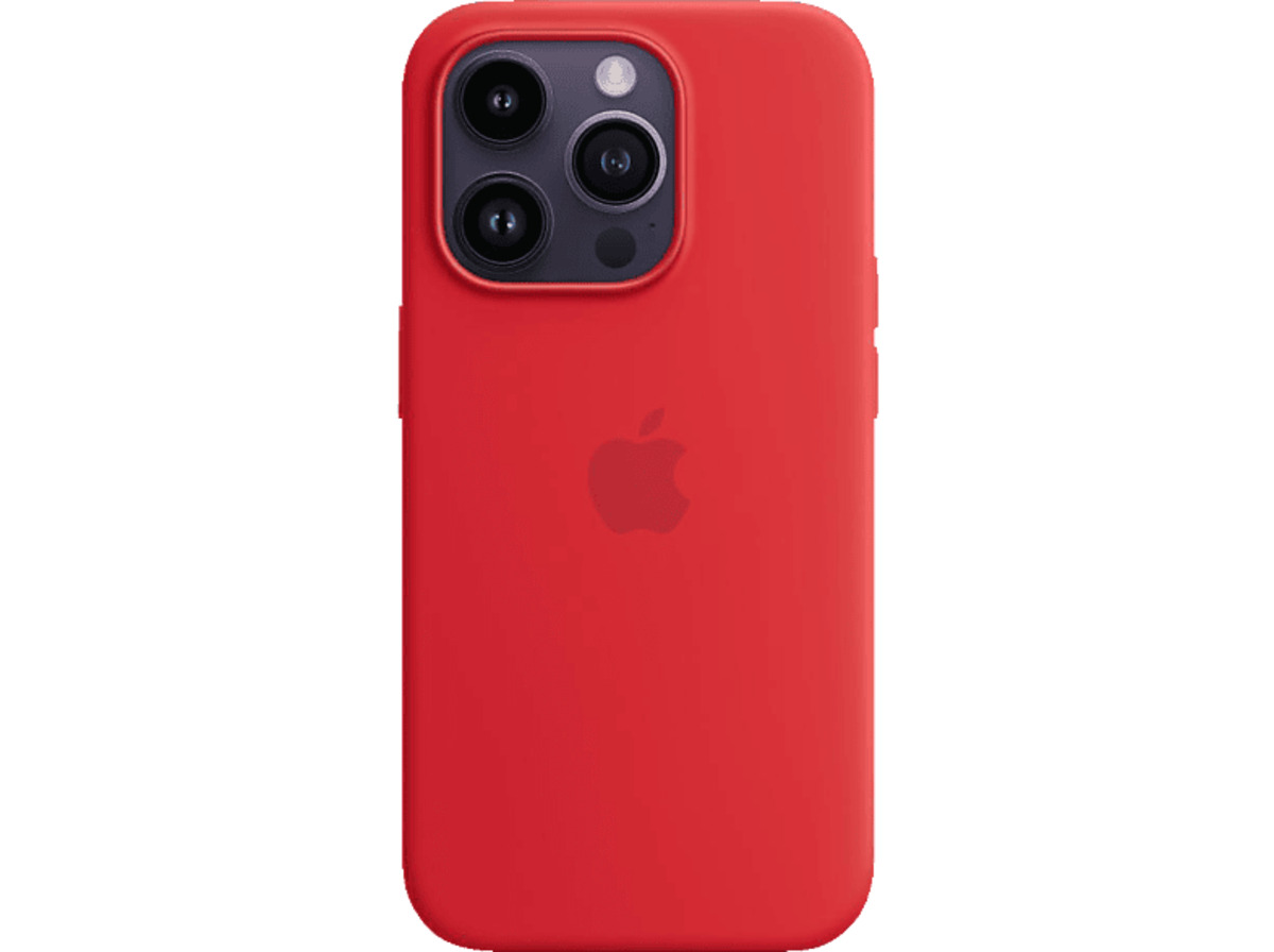 Bild 1 von APPLE Silikon Case mit MagSafe, Backcover, Apple, iPhone 14 Pro, Product-Red