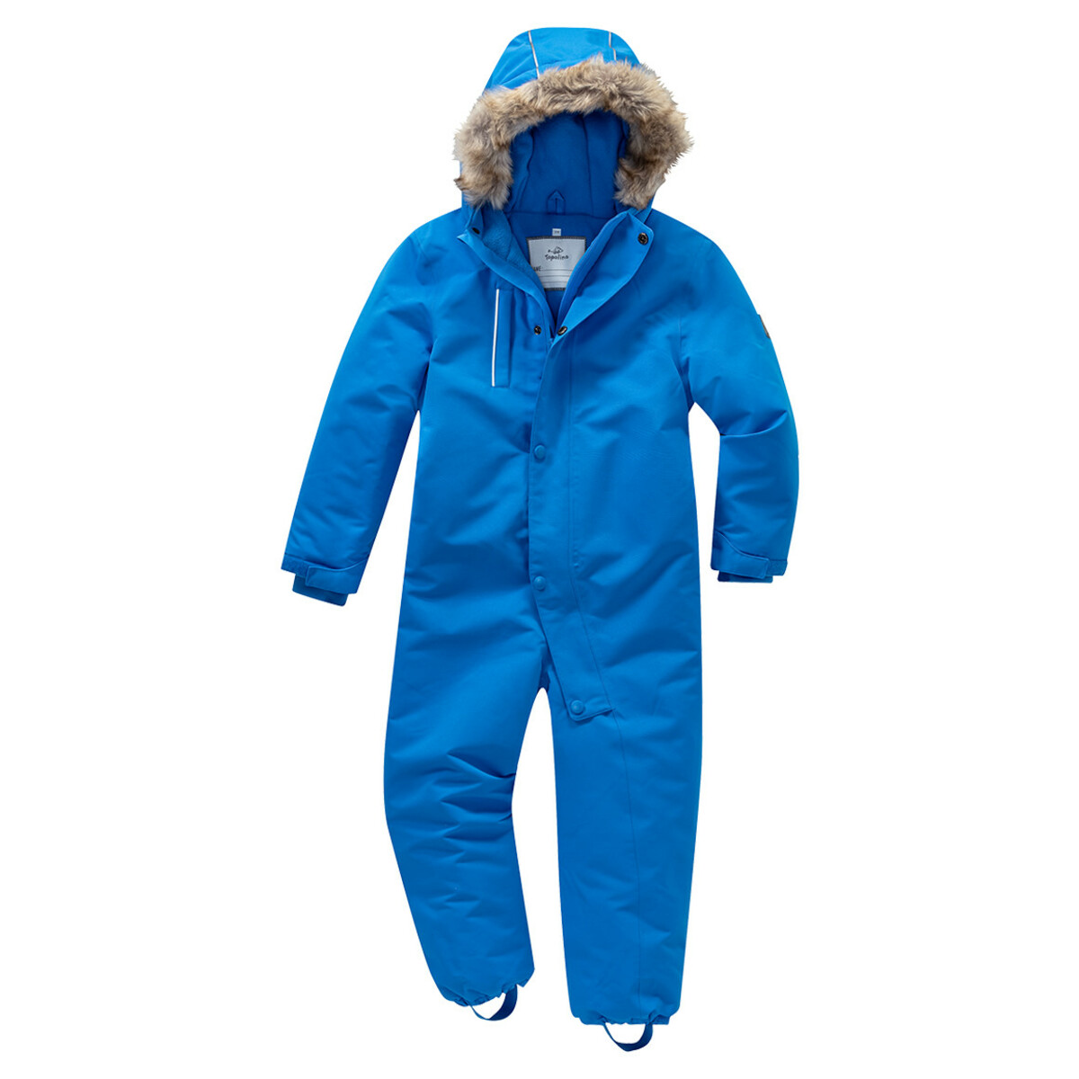 Bild 1 von Kinder Schneeoverall mit Fellimitat