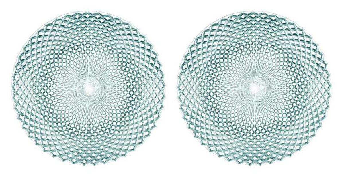 Bild 1 von Nachtmann Platzteller 2er-Set RUMBA, Kristallglas