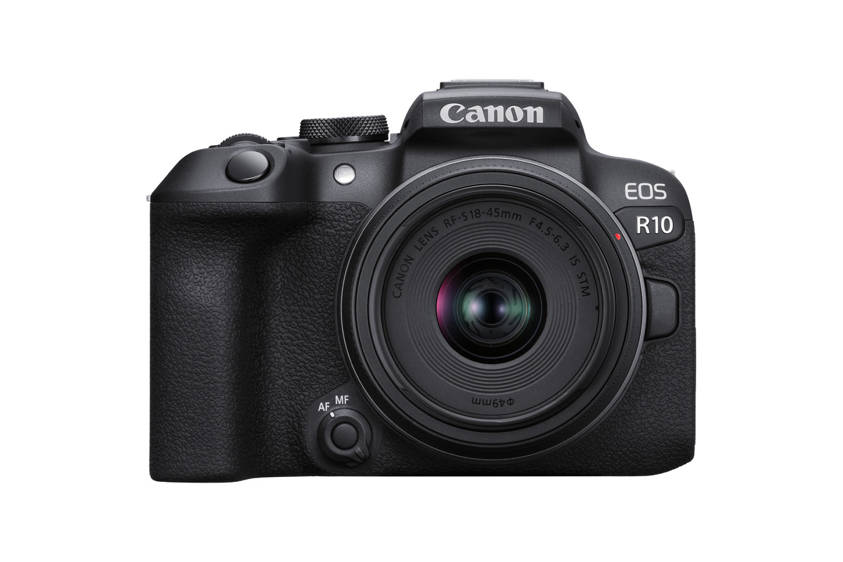 Bild 1 von CANON EOS R10 Kit + RF-S 18-45mm STM Systemkamera mit Objektiv 18 - 45 mm , 7,5 cm Display Touchscreen, WLAN