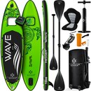 Bild 1 von KESSER® SUP Board Aufblasbar Set mit Sichtfenster Stand Up Paddle Board Premium Surfboard Wassersport   6 Zoll Dick    Komplettes Zubehör   130kg