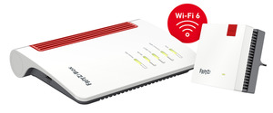 AVM FRITZ!Repeater 1200 AX + FRITZ!Box 7530 (Wi-Fi 6) VDSL/ADSL-Router
