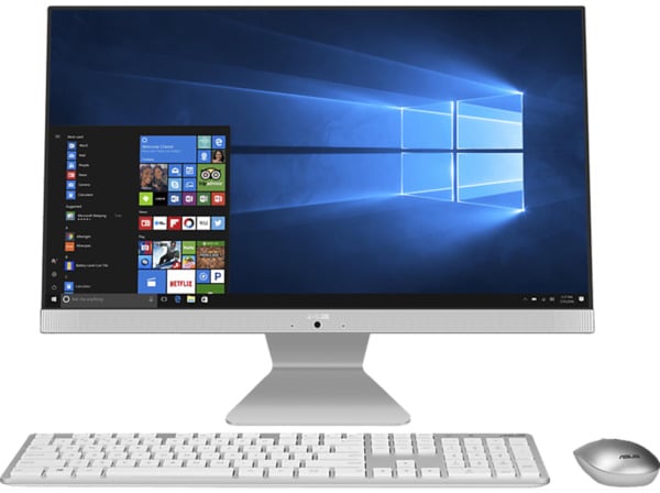 Bild 1 von ASUS Vivo V241EAK-WA038W, All-in-One-PC mit 23,8 Zoll Display, Intel® Core™ i7 Prozessor, 16 GB RAM, 512 SSD, Intel Iris Xe Grafik, Weiß