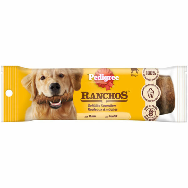 Bild 1 von Pedigree Hundesnack Gefüllte Maxi Rolls mit Huhn