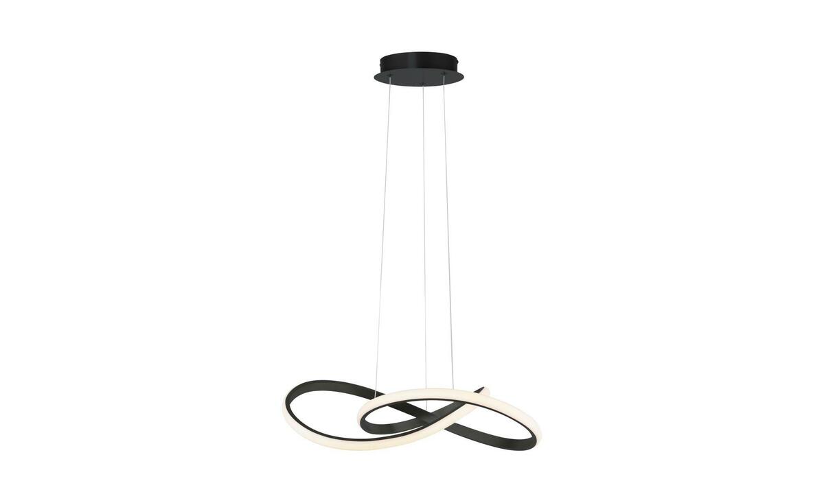 Bild 1 von LED Pendelleuchte schwarz Maße (cm): B: 57 H: 120 T: 57 Lampen & Leuchten