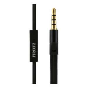 STREETZ HL-W102 In-Ear Headset/Kopfhörer 3.5mm 1.2m Kabel Silikonohrstöpsel