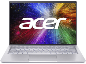 ACER Swift 3 (SF314-71-751E) mit Tastaturbeleuchtung, OLED, EVO, Notebook 14,0 Zoll Display, Intel® Core™ i7 Prozessor, 16 GB RAM, 1 TB SSD, Intel Iris Xe Grafik, Steel Grey