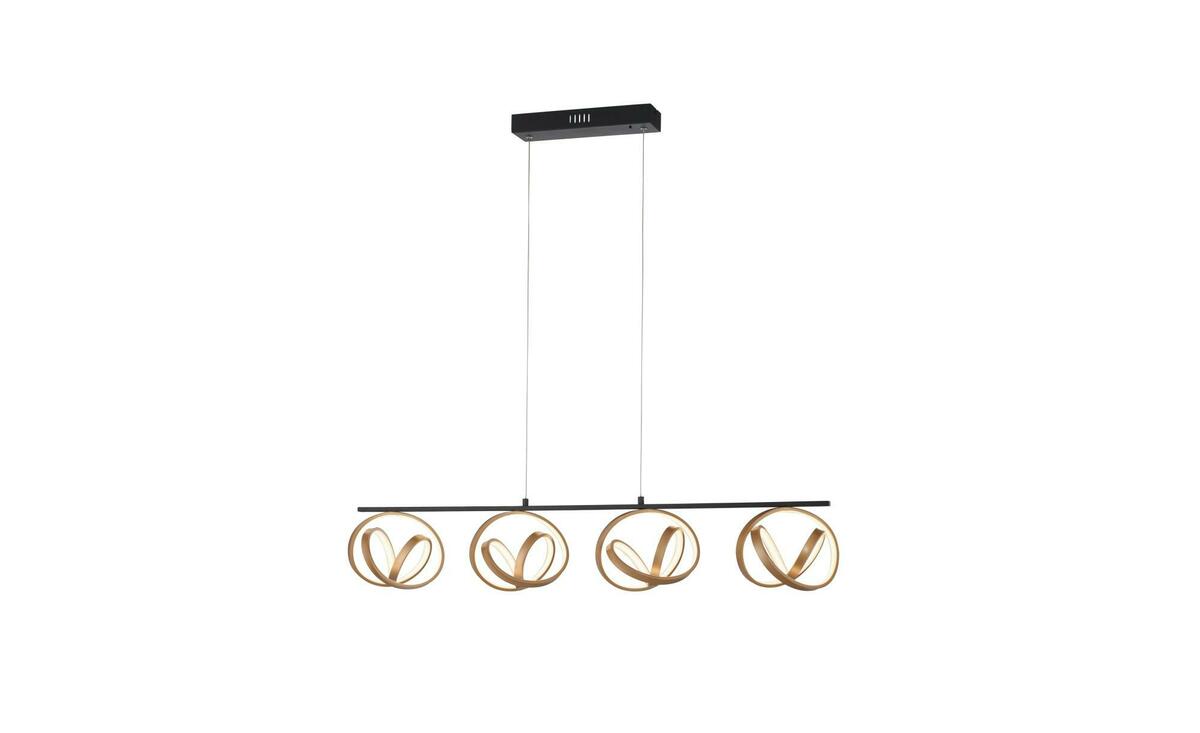 Bild 1 von LED Pendelleuchte schwarz Maße (cm): B: 101 H: 120 T: 16 Lampen & Leuchten