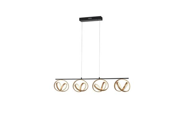 Bild 1 von LED Pendelleuchte schwarz Maße (cm): B: 101 H: 120 T: 16 Lampen & Leuchten