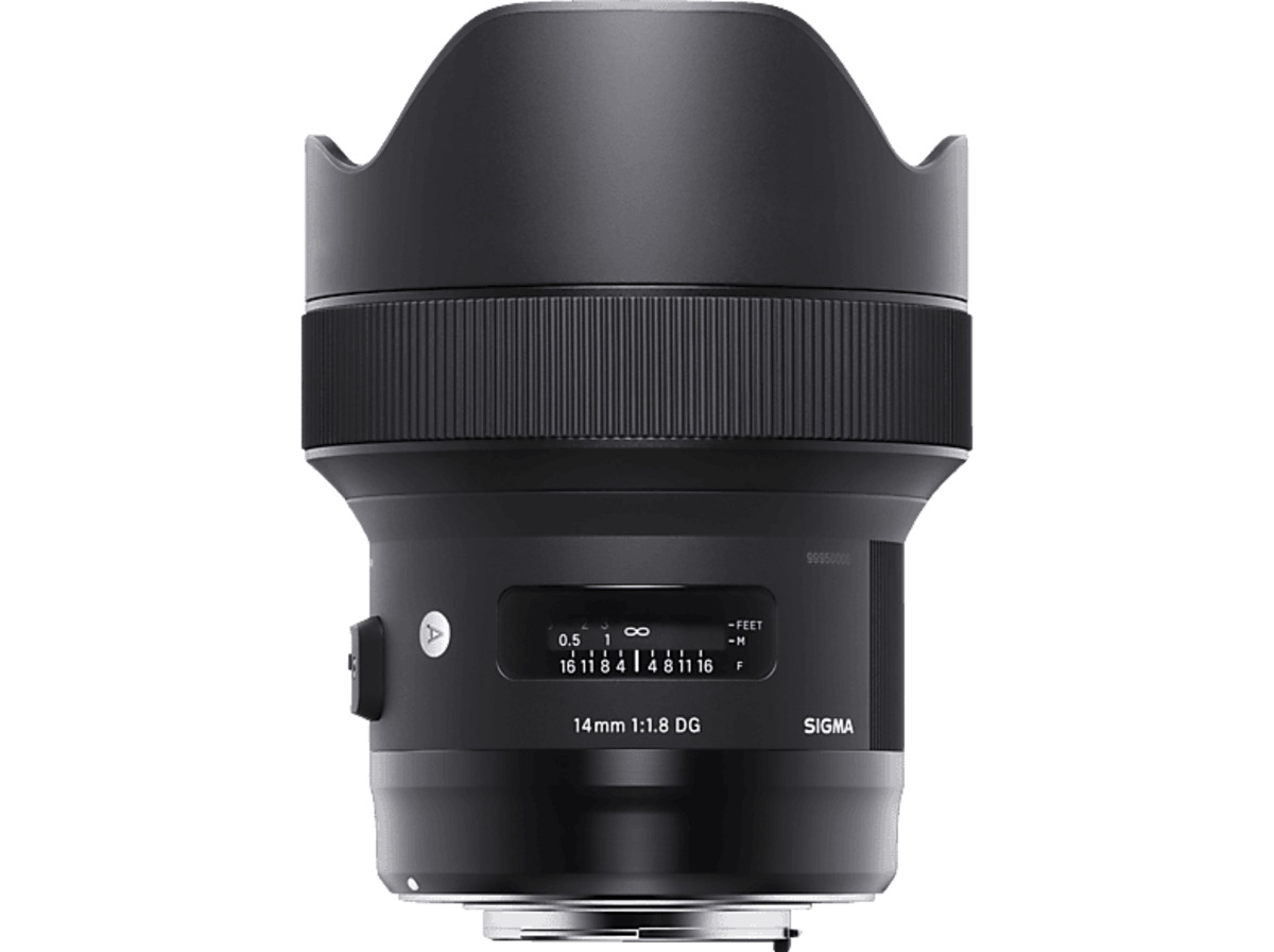 Bild 1 von SIGMA 450954 14 mm - 1.8 DG, HSM (Objektiv für Canon EF-Mount, Schwarz)