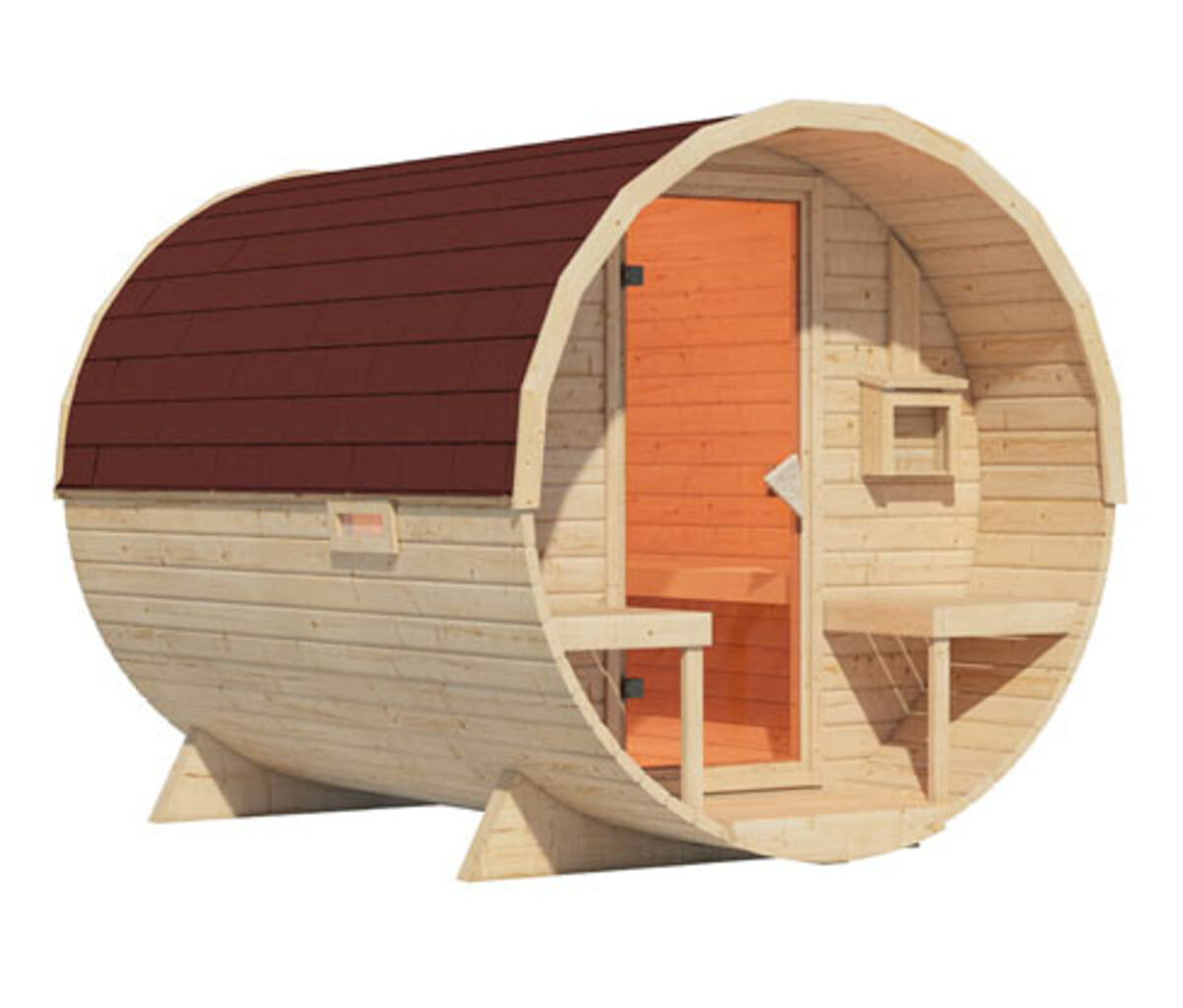 Bild 1 von Karibu Fasssauna »Nadi 2«