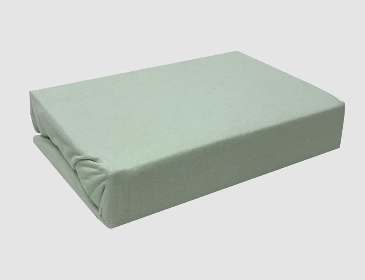 Bild 1 von Spannbettlaken Jersey Premium Salbei