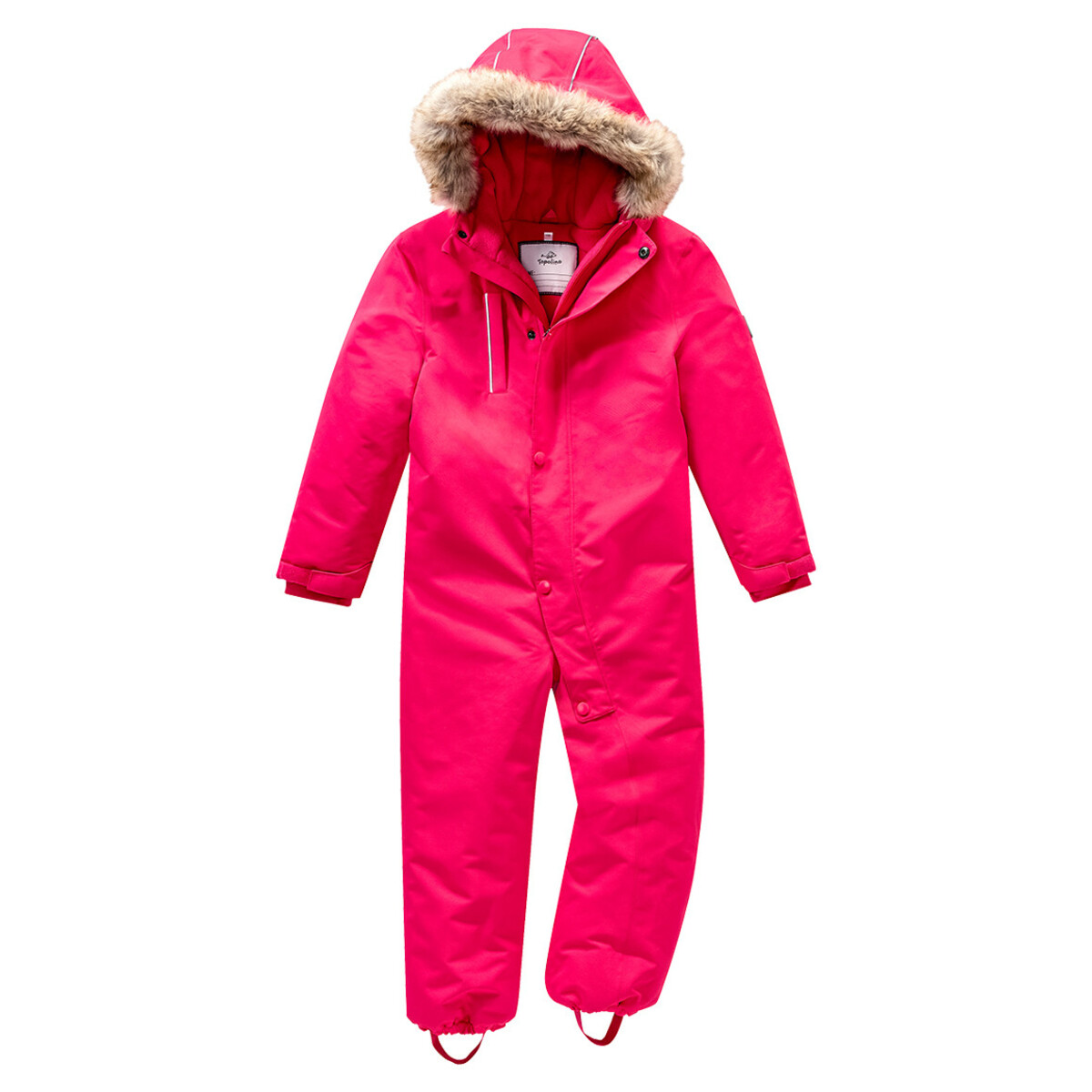 Bild 1 von Mädchen Schneeoverall mit Fellimitat