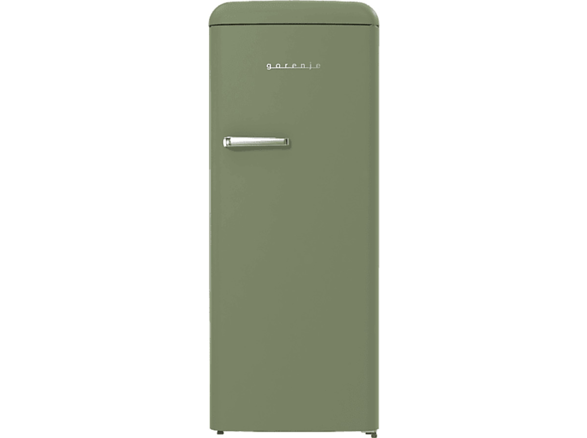Bild 1 von GORENJE ORB615DOL Retro Collection Kühlschrank (126,2 kWh/Jahr, D, 1525 mm hoch, Olive)