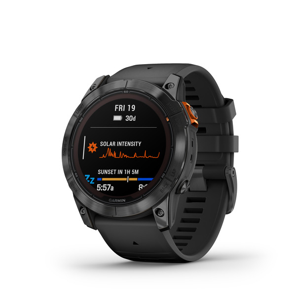 Bild 3 von GARMIN FENIX 7 X PRO SOLAR Smartwatch Silikon, 127-210 mm, Schwarz/Schiefergrau