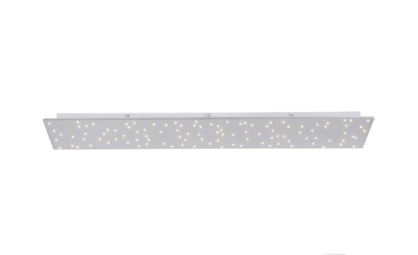 Bild 1 von LED Deckenleuchte silber Maße (cm): B: 100 H: 4 T: 25 Lampen & Leuchten