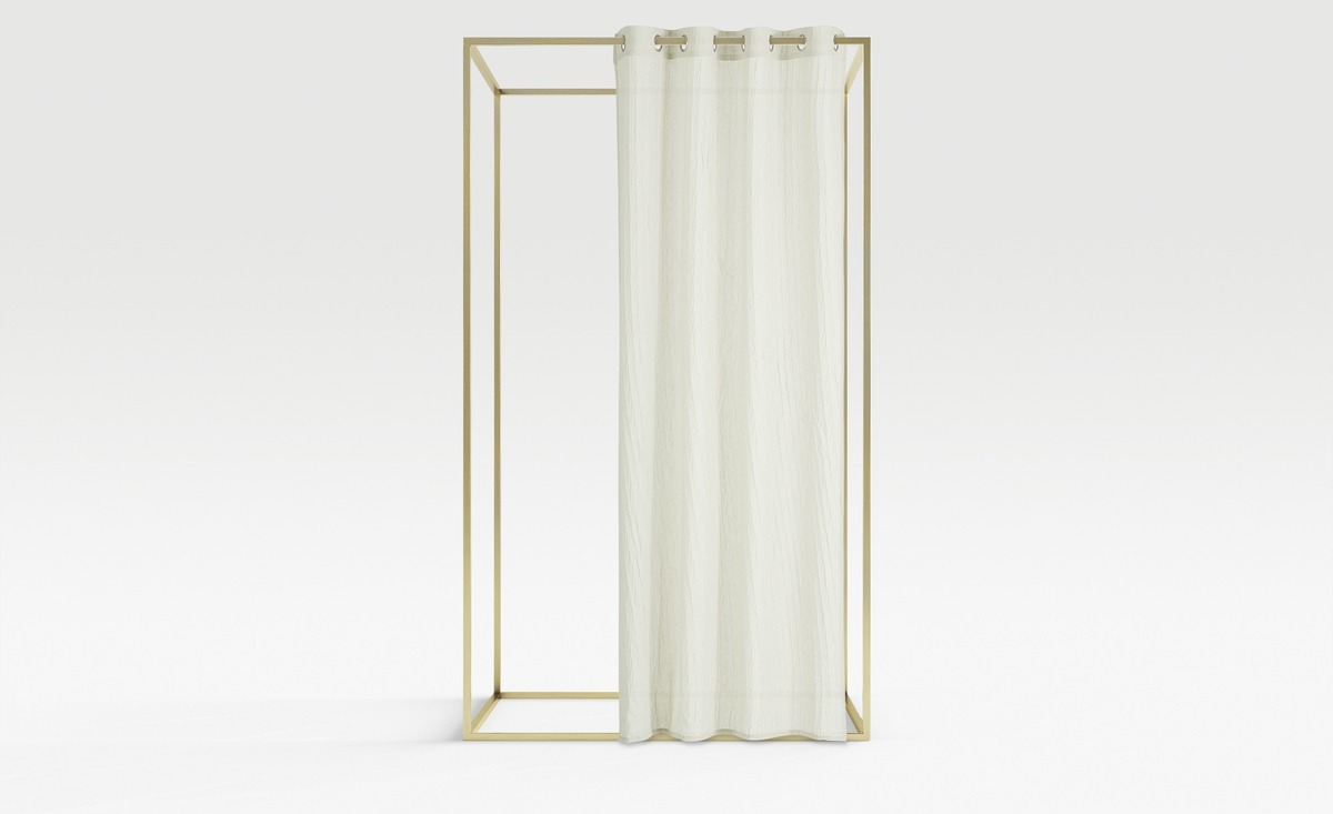 Bild 1 von como Ösenschal grün Leinen Maße (cm): B: 135 Gardinen & Sichtschutz