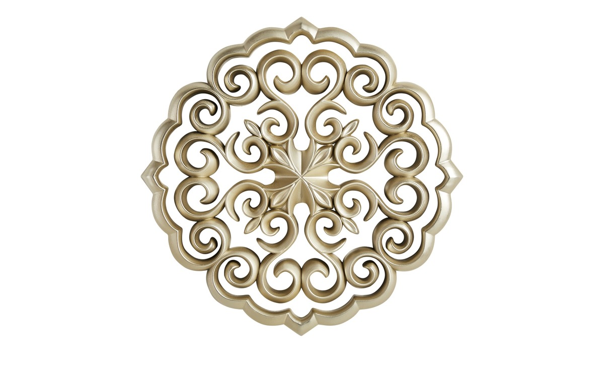 Bild 1 von Wandornament gold Polypropylen Ø: [25.0] Dekoration