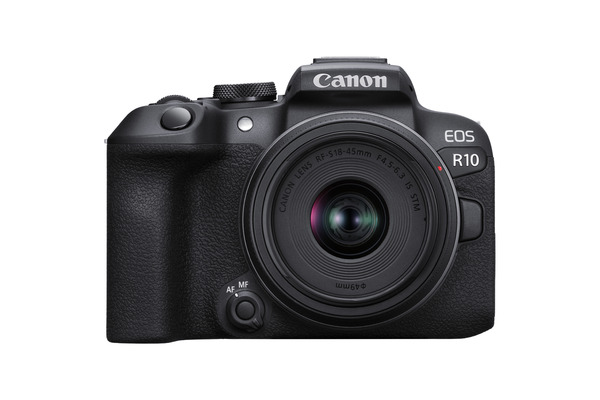 Bild 1 von CANON EOS R10 Kit + RF-S 18-45mm STM Systemkamera mit Objektiv 18 - 45 mm , 7,5 cm Display Touchscreen, WLAN